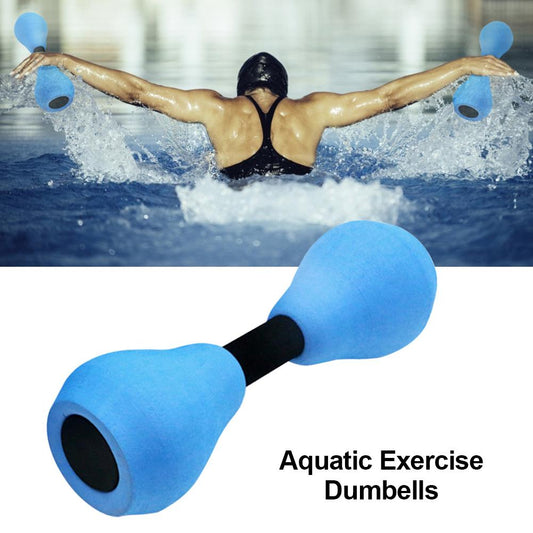 Aquatic Exercise Dumbbells - Water Fitness Barbells For Pool Yoga